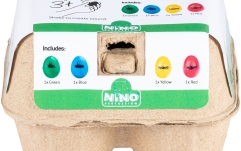 Set Shaker Nino Percussion Egg Shaker Box - 4 pcs NINOSET20
