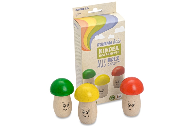 Set Shakere Rohema Mushroom Shaker Set of 3 