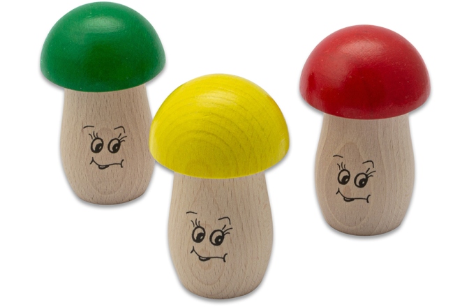 Set Shakere Rohema Mushroom Shaker Set of 3 