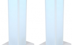 Set stative pentru lumini mobile Eurolite 2x Stage Stand 150cm incl. Cover and Bag, white