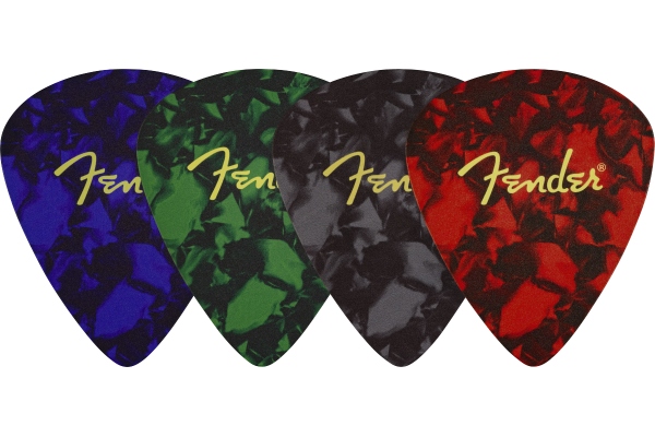 Pick Shape Logo Coasters 4-Pack Multi-Color