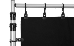 Set suport de perdea variabil Eurolite MCS-4248 Mobile Curtain Stand
