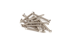 Set Șuruburi Fender Pure Vintage Slotted Telecaster Neck Mounting Screws Nickel 