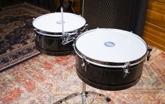 Set timbale Meinl Marathon Series® Timbales - 14" + 15" Black Nickel