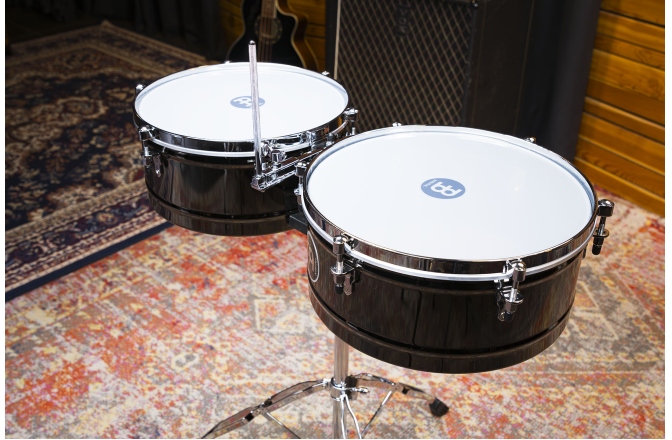 Set timbale Meinl Marathon Series® Timbales - 14" + 15" Black Nickel
