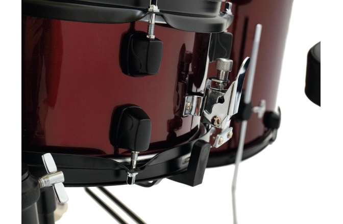 Set tobe acustice Dimavery DS-200 Drum set, wine red
