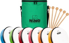 Set tobe de mână Nino Percussion 8" Hand Drum Set