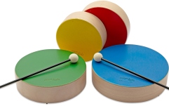 Set tobe din lemn Rohema Wooden Toms Set Color 