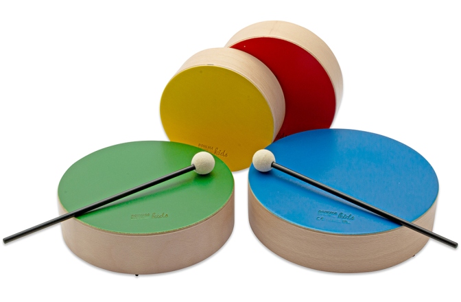 Set tobe din lemn Rohema Wooden Toms Set Color 