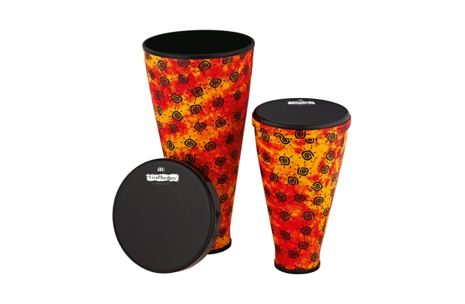 Set Tobe Meinl MEINL VivaRhythm SS SERIES Stack Drum Set - 9 1/2" and 12" head diameter