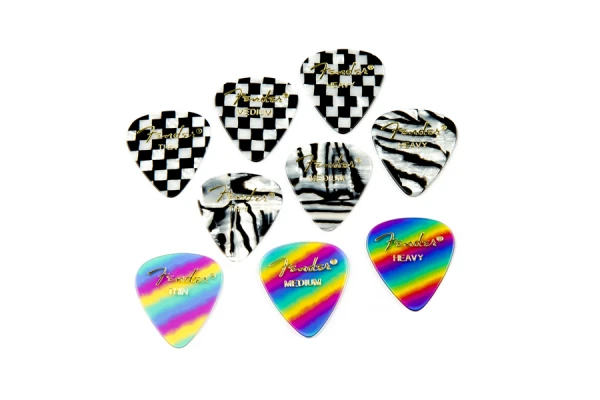 Fender 351 Shape Zebra Thin (12) — 2