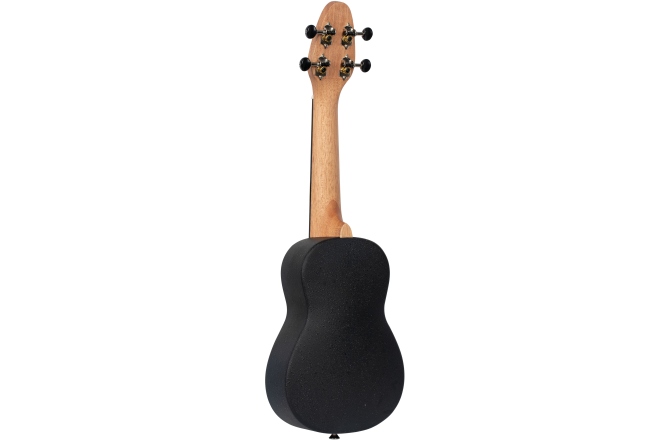 Set ukulele Ortega KEIKI K3 Series Ukulele Set ''White Ebony" - incl. Gymbag/H-Tuner/5 Picks/Strap