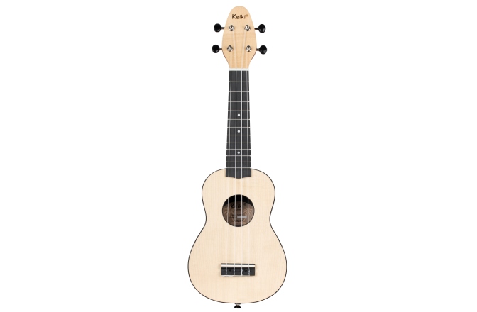 Set ukulele sopran Left Ortega KEIKI Ukulele Set ''Maple" Lefty - incl. Gymbag/H-Tuner/5 Picks/Strap