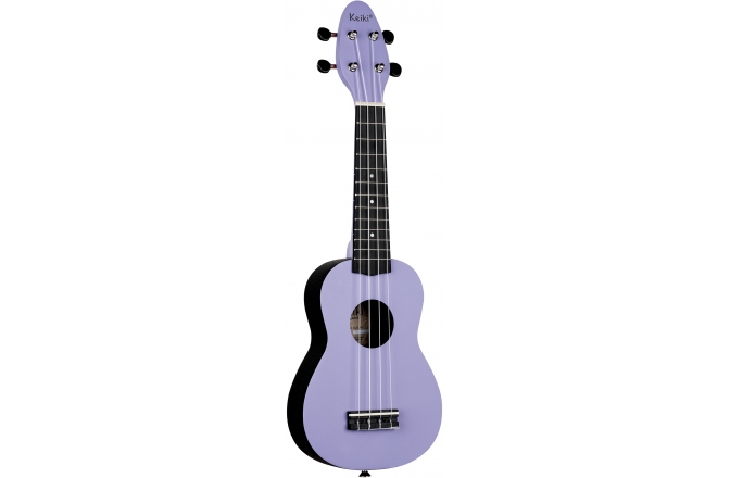Set ukulele sopran Ortega KEIKI K2 Series Ukulele Set 4 String "Lavender Field" - incl. Gymbag/H-Tuner/5 Picks/Strap