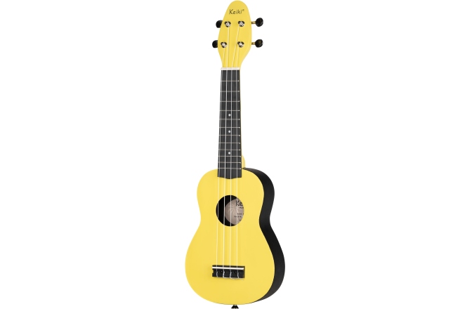Set ukulele sopran Ortega KEIKI K2 Series Ukulele Set 4 String ''Lemon Grass" - incl. Gymbag/H-Tuner/5 Picks/Strap