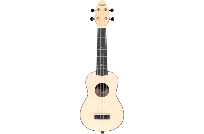 Set ukulele sopran Ortega KEIKI K2 Series Ukulele Set 4 String ''Maple" - incl. Gymbag/H-Tuner/5 Picks/Strap
