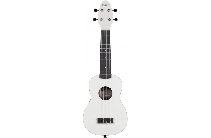 Set ukulele sopran Ortega KEIKI K2 Series Ukulele Set 4 String "Silent Clouds" - incl. Gymbag/H-Tuner/5 Picks/Strap