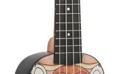 Set ukulele sopran Ortega KEIKI Ukulele Set ''Totem" - incl. Gymbag/H-Tuner/5 Picks/Strap