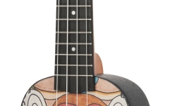 Set ukulele sopran Ortega KEIKI Ukulele Set ''Totem" - incl. Gymbag/H-Tuner/5 Picks/Strap