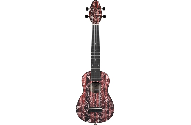 Set ukulele Superscale Ortega KEIKI K2 Series Superscale Ukulele Set 4 String K2SS-RKC