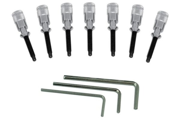  FRHPCP - Hollow Point Intonation System - 7-String - Chrome