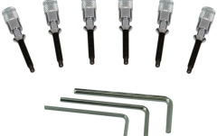Set unelte si piese sistem tremolo Floyd Rose  FRHPCP - Hollow Point Intonation System - Chrome