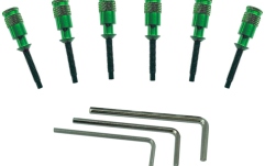 Set unelte si piese sistem tremolo Floyd Rose  FRHPGNP - Hollow Point Intonation System - Green