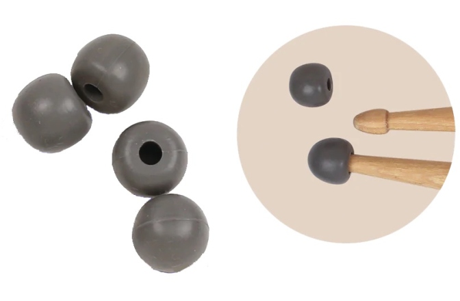 Set vârfuri bețe tobe Vic Firth Universal Practice Tips