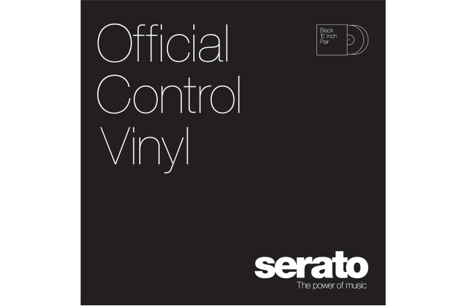 Set viniluri de control Serato Control Vinyl 2x12 - Black
