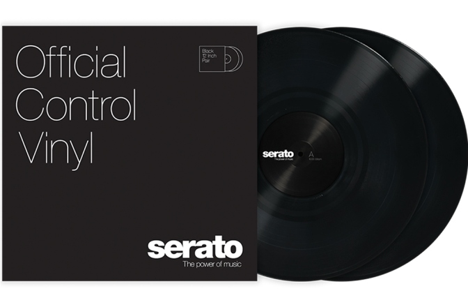 Set viniluri de control Serato Control Vinyl 2x12 - Black
