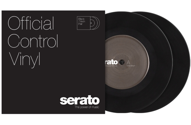 Set viniluri de control Serato Control Vinyl 2x7 - Black