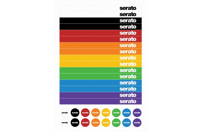 Set viniluri de control Serato Sticker Lock Control Vinyl 2x12