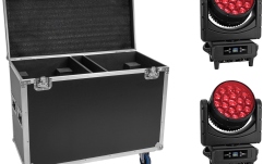 set Washlight Eurolite Set 2x LED IP TMH-H760 + Case with wheels