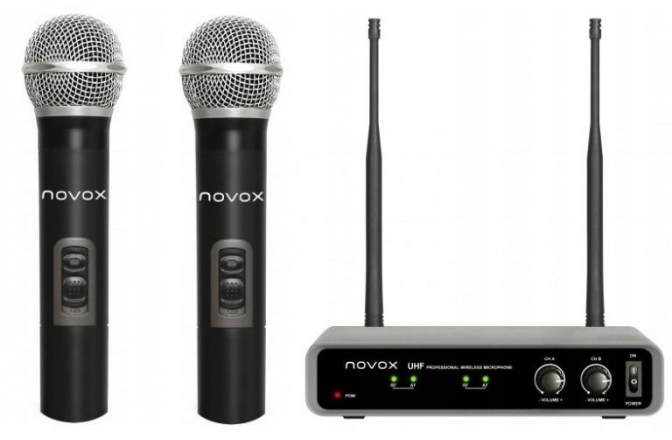Set wireless de mână Novox FREE H2 Dual Wireless kit