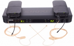Set wireless dual - earset Shure BLX188 / MX53