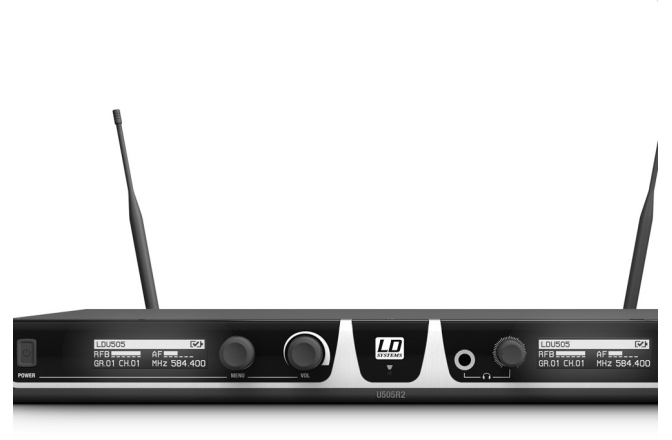 Set wireless dual LD Systems U505 BPL2