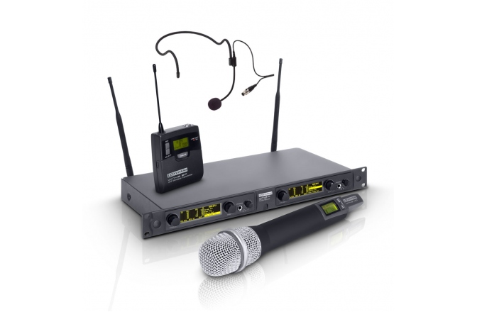 Set wireless dual LD Systems WIN 42 HBH2 Dual