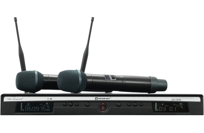 Set wireless dual Relacart UR-260D Dual