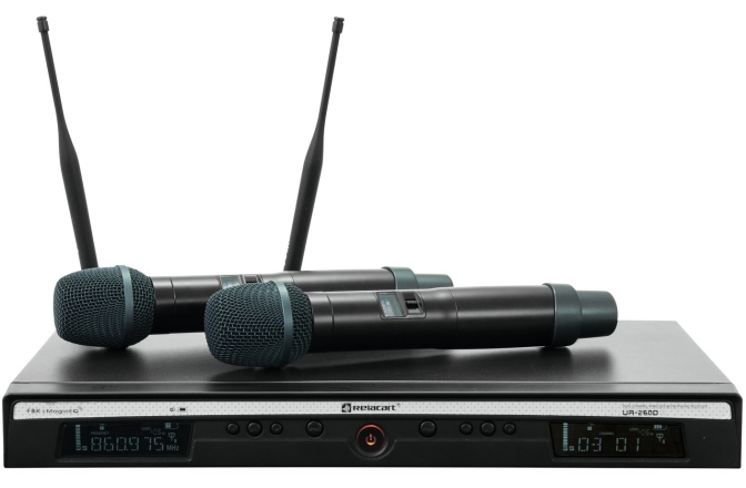 Set wireless dual Relacart UR-260D Dual