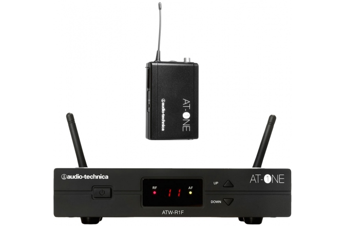 Set wireless emițător-receptor Audio-Technica AT One Beltpack System HH2-Band