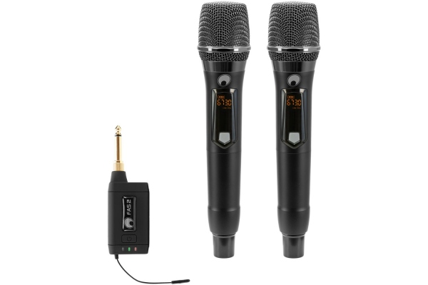 Set FAS TWO + 2x Dyn. wireless microphone 660-690MHz
