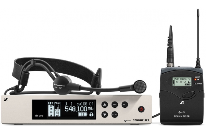 Set wireless vocal Sennheiser ew 100 G4 ME3 B