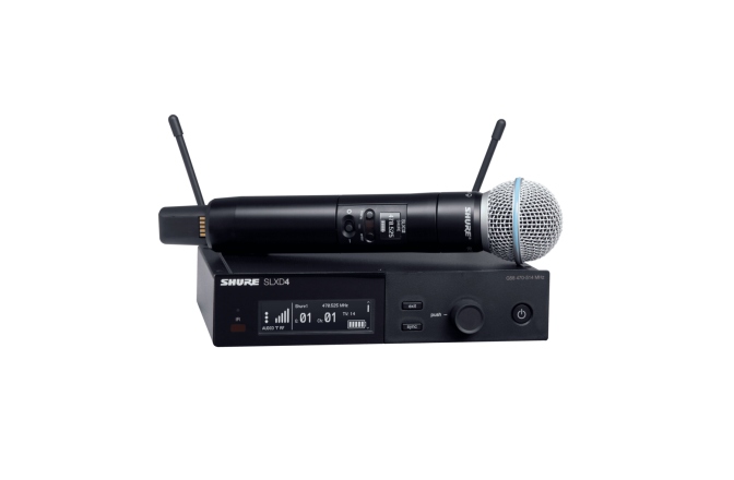 Set wireless vocal Shure SLXD24/B58