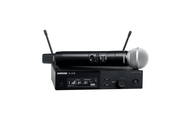 Set wireless vocal Shure SLXD24/SM58