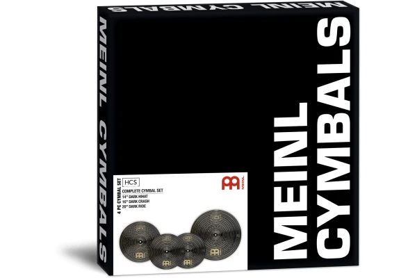 Meinl HCS Dark Complete Cymbal 3pcs Set 14''16''20'' — 3