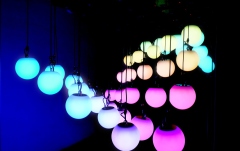 Sferă LED Eurolite LED Space Ball 35 MK3 + HST-500