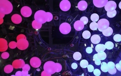 Sferă LED Eurolite LED Space Ball 35 MK3 + HST-500