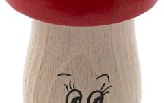 Shaker Mushroom din lemn Rohema Mushroom Shaker Red 