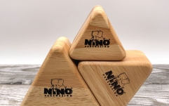 Shaker  Nino Percussion Wood Shaker - Triangular, 3 pcs. set