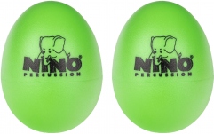 Shakere Nino Percussion Egg Shaker Pair - grass green
